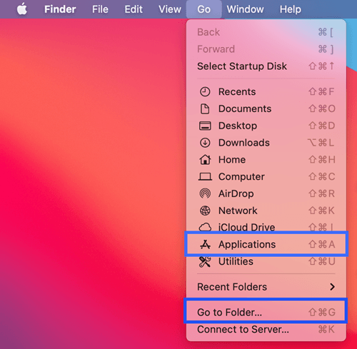 macos go menu