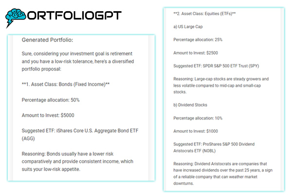 ai gpt portfolio generator